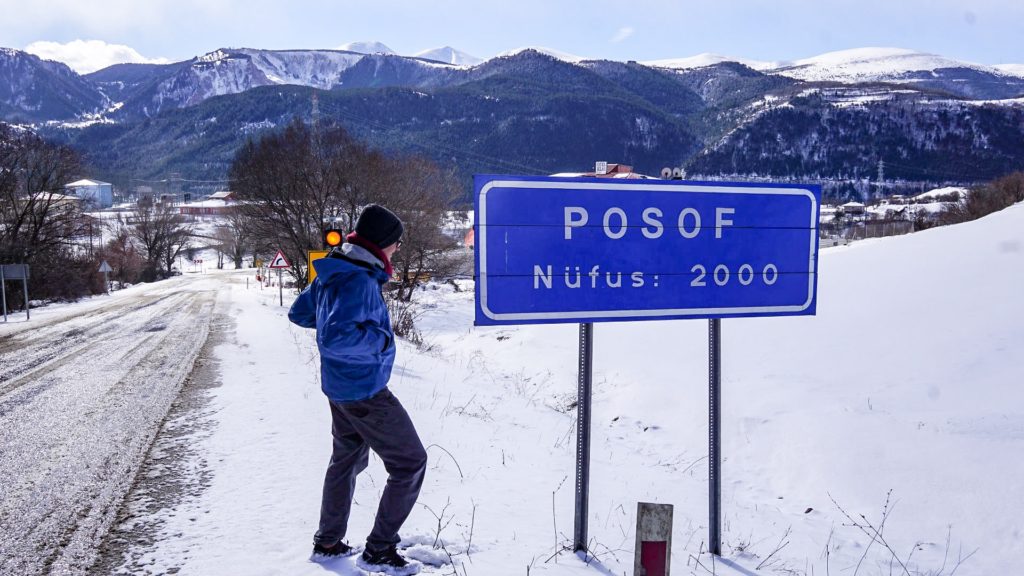 Posof, ein grösseres Dorf kurz nach der Grenze